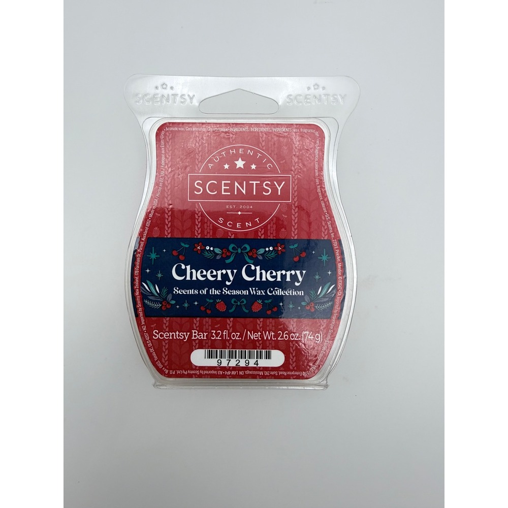 Scentsy Cherry Cherry Bar Wax Melt Authentic‎ Home Fragrance